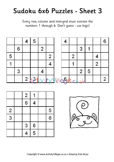 Sudoku x puzzle