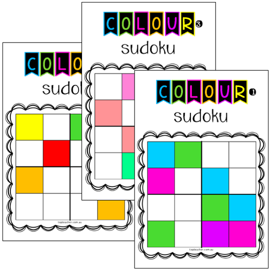 Colour sudoku