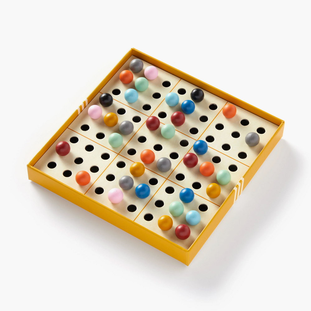 Sudoku with some balls game set