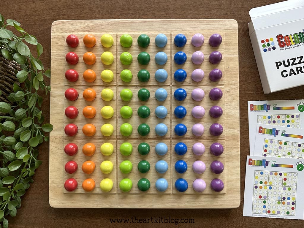 Colorku the color sudoku puzzle review â the art kit