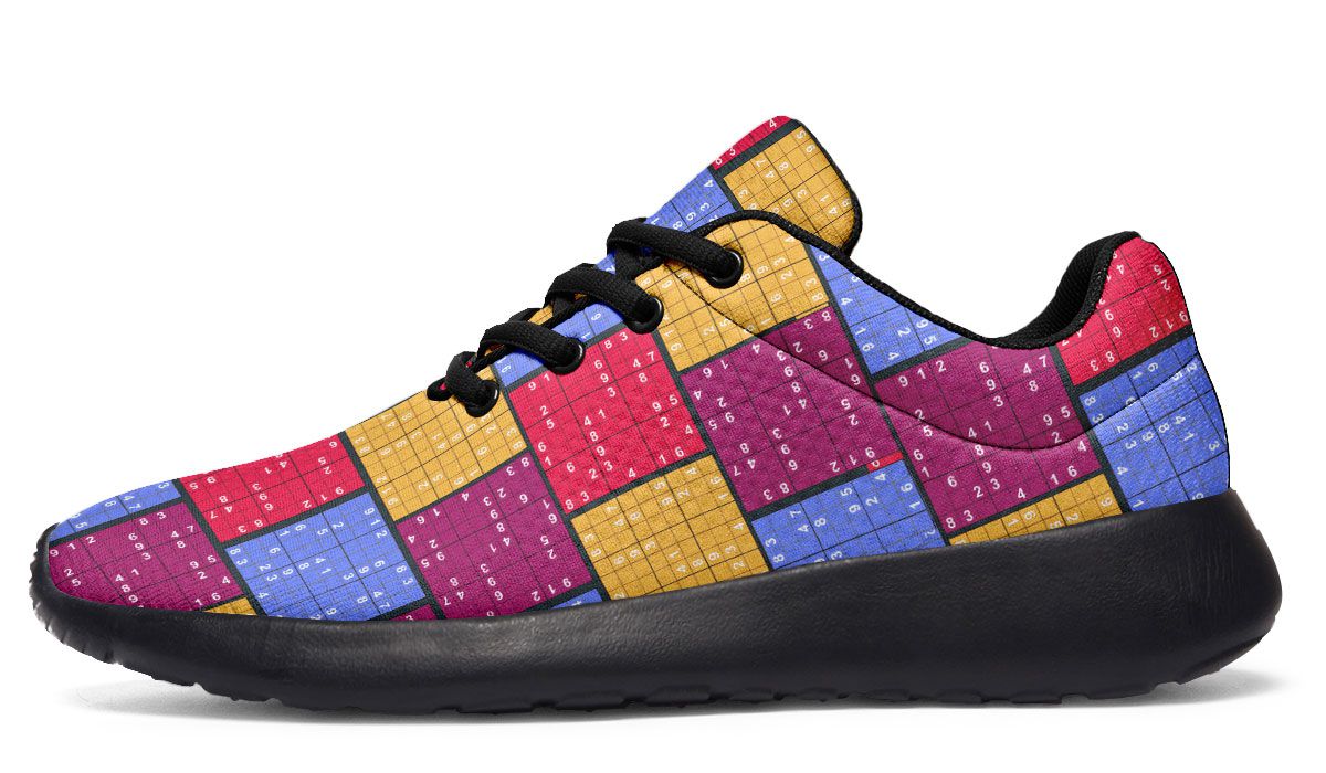 Sudoku puzzle sneakers