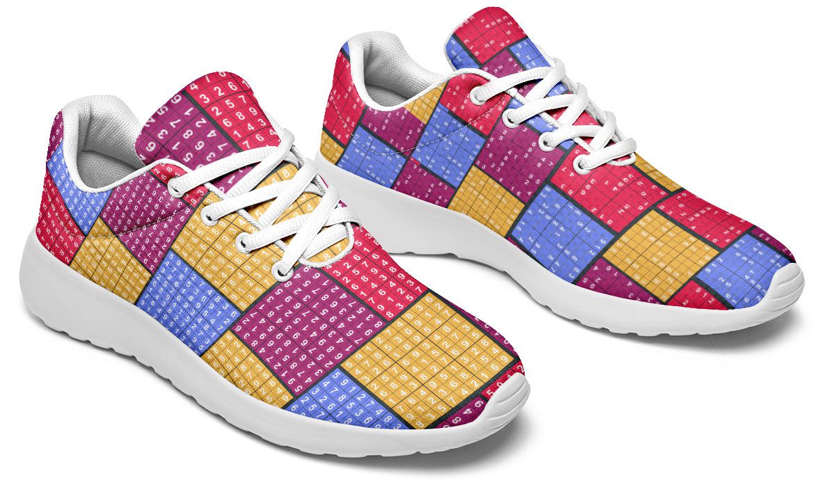 Sudoku puzzle sneakers