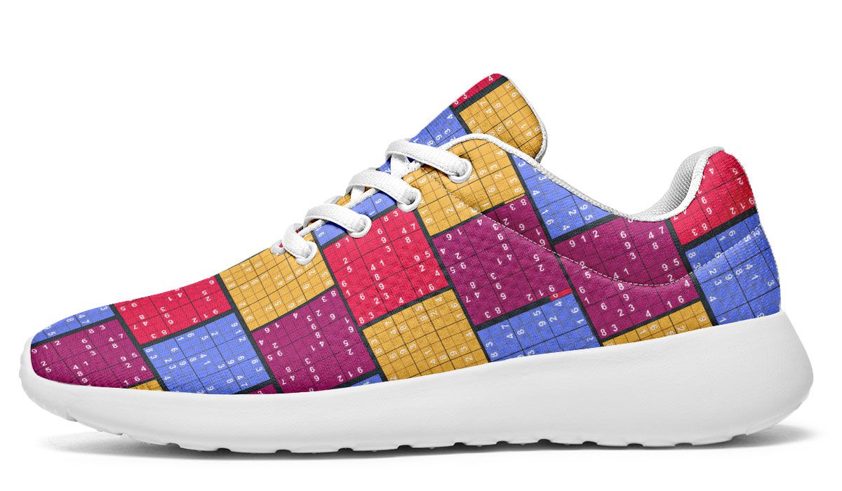 Sudoku puzzle sneakers