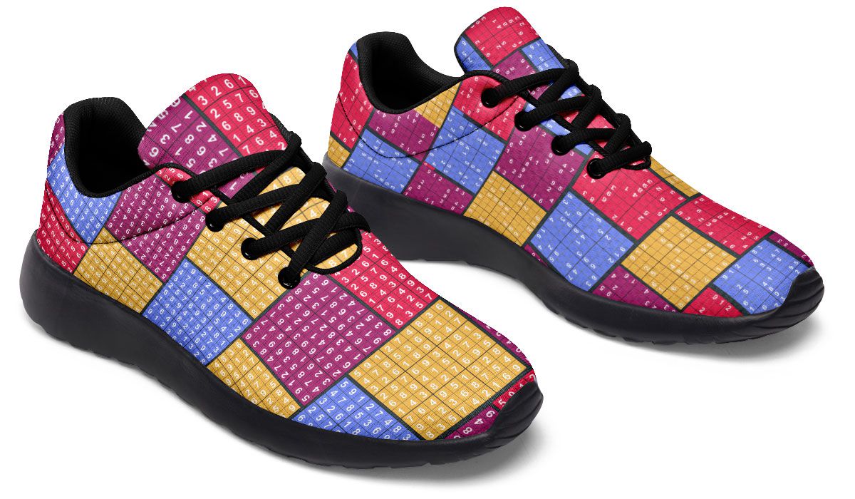 Sudoku puzzle sneakers