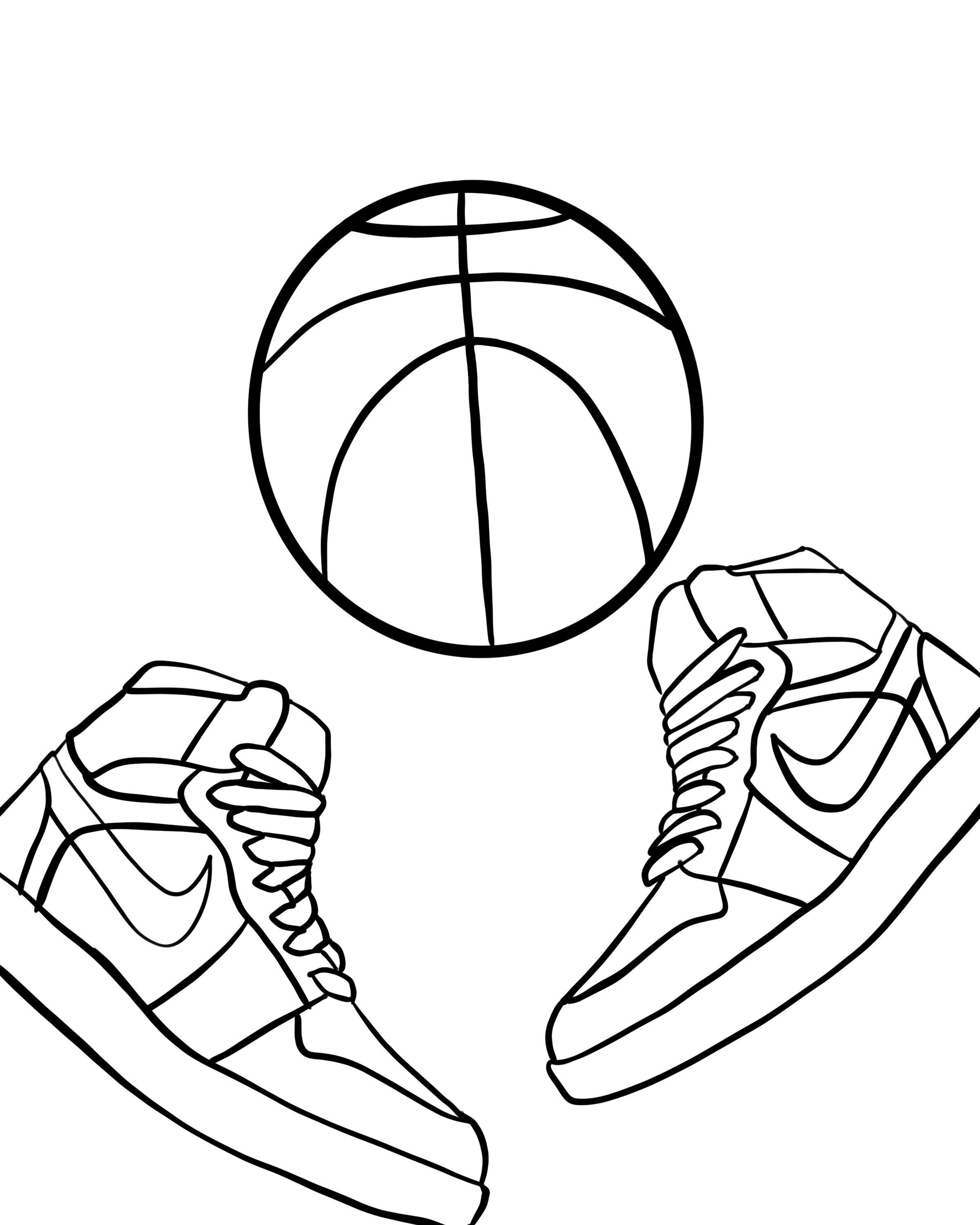 Shoe coloring pages free printable