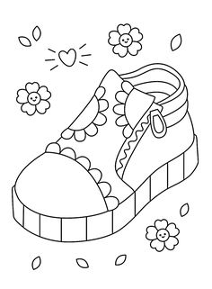 Shoe coloring pages ideas coloring pages coloring pictures unique shoes