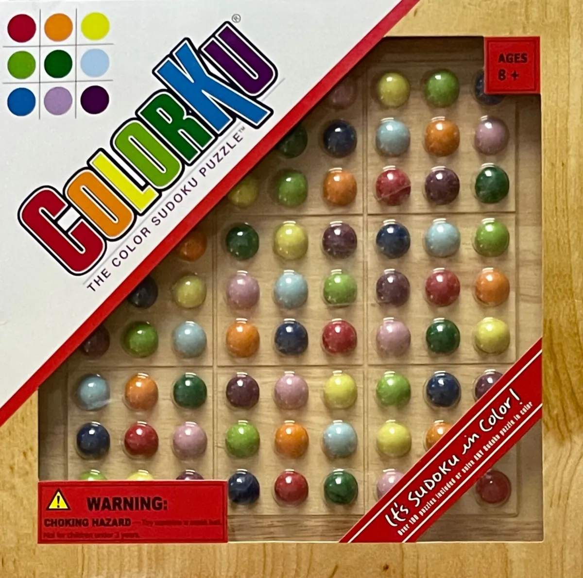 Colorku color sudoku puzzle game wood balls replacement pieces you pick ball