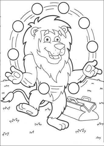 Juggling balls coloring page free printable coloring pages