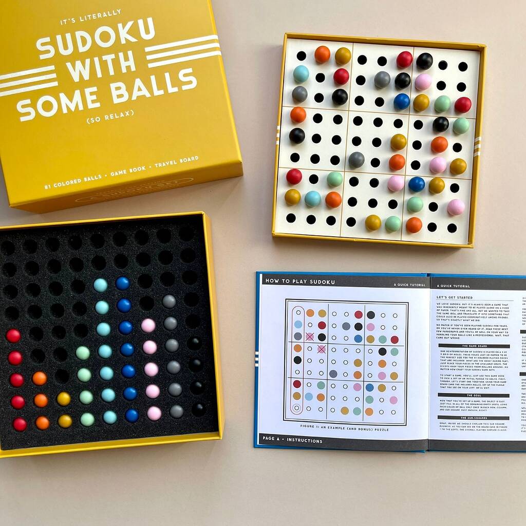 Sudoku with some balls game by nest