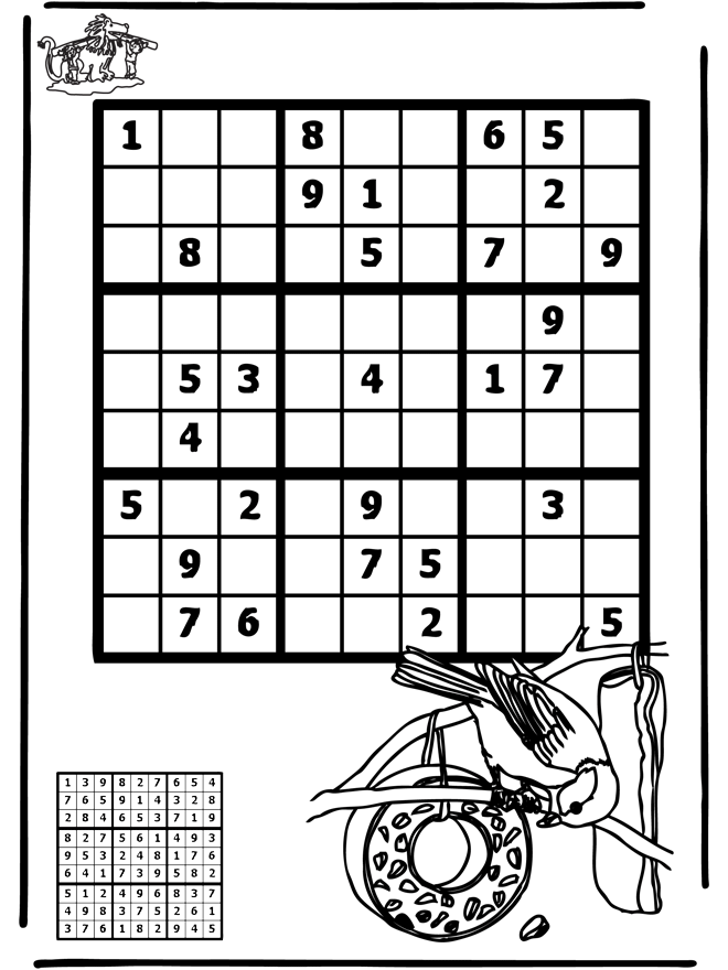 Sudoku bird