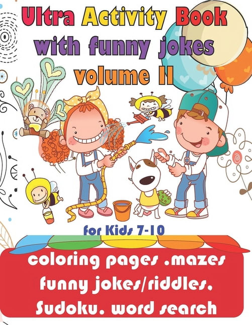 Ultra activity book with funny jokes ultra activity book with funny jokes volume for kids