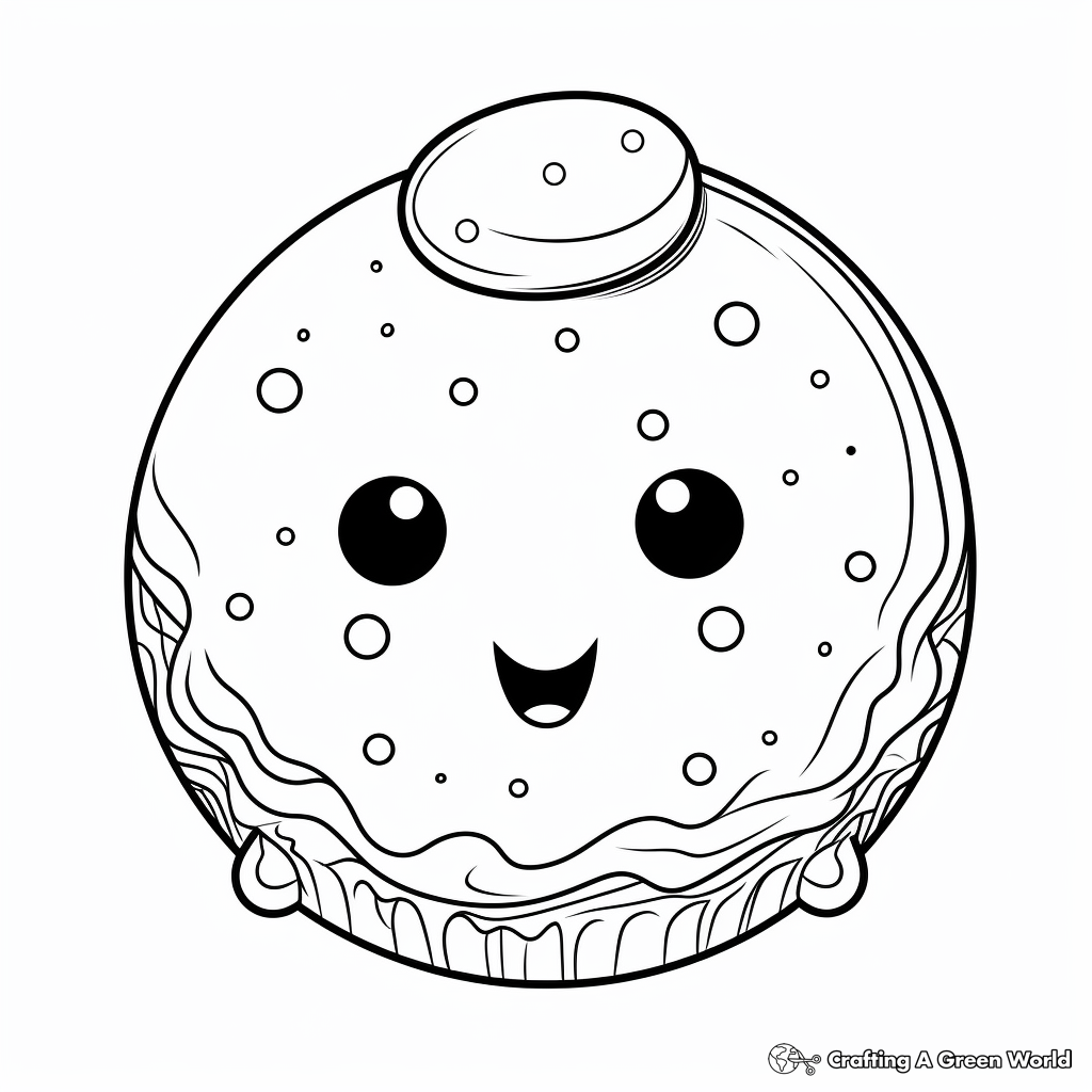 Cookie coloring pages