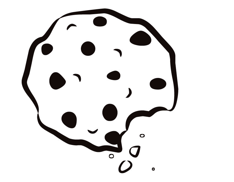 Cookie coloring pages