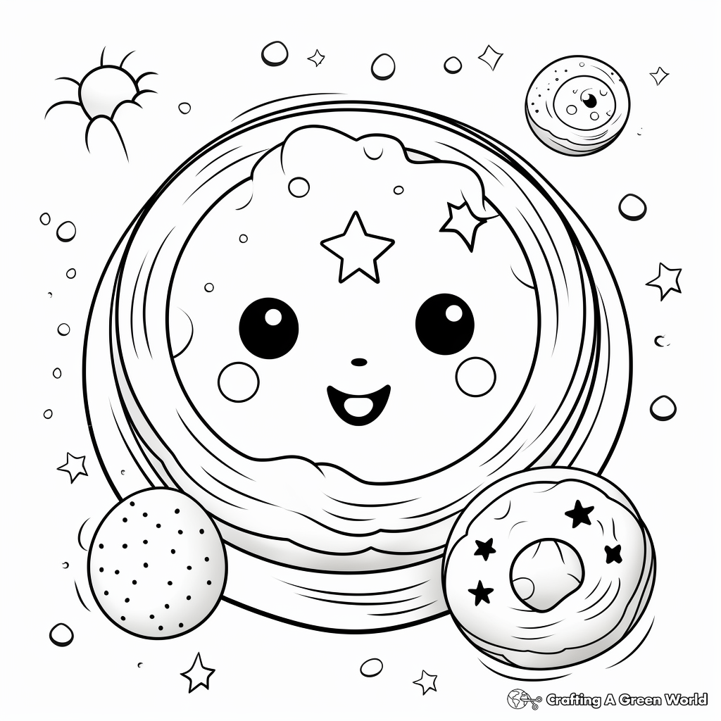 Cookie coloring pages