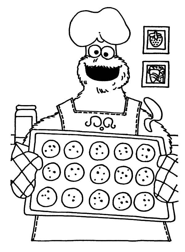 Coloring pages printable cookies coloring pages for kids