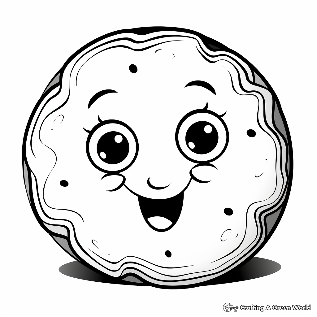 Cookie coloring pages