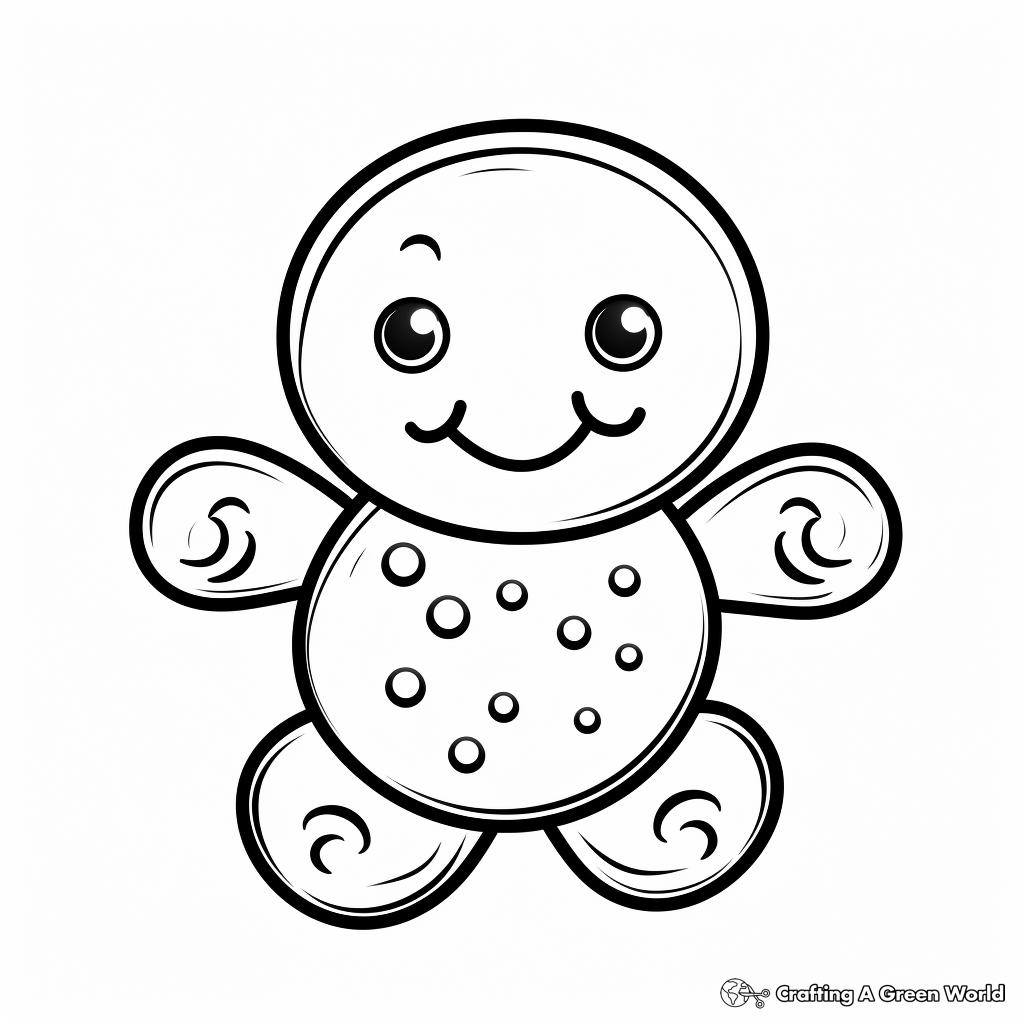 Cookie coloring pages