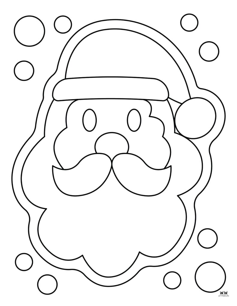 Christmas cookies coloring pages