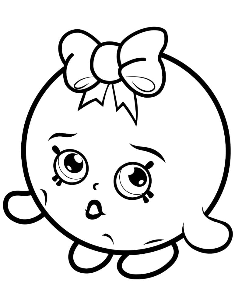 Shopkins coloring pages