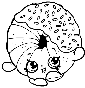 Shopkins coloring pages