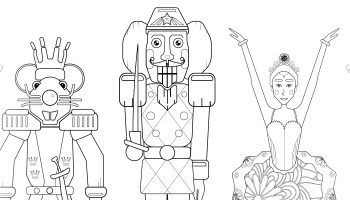 Coloring pages nutcracker coloring page