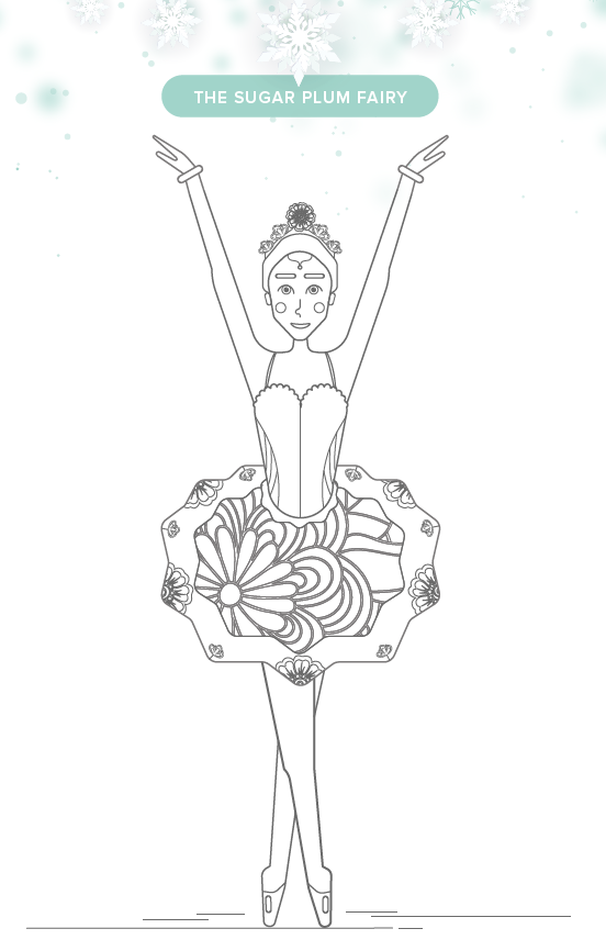 Nutcracker coloring page