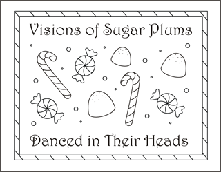 Sugar plums coloring pages candy coloring pages christmas candy christmas coloriâ free christmas coloring pages candy coloring pages christmas coloring pages