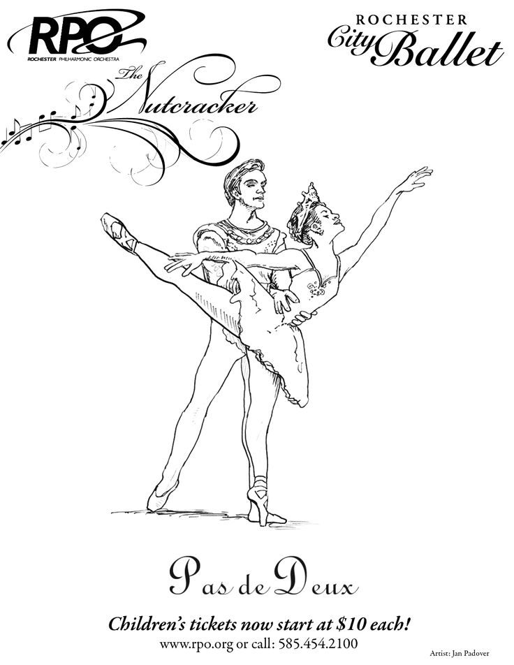 Nutcracker coloring page