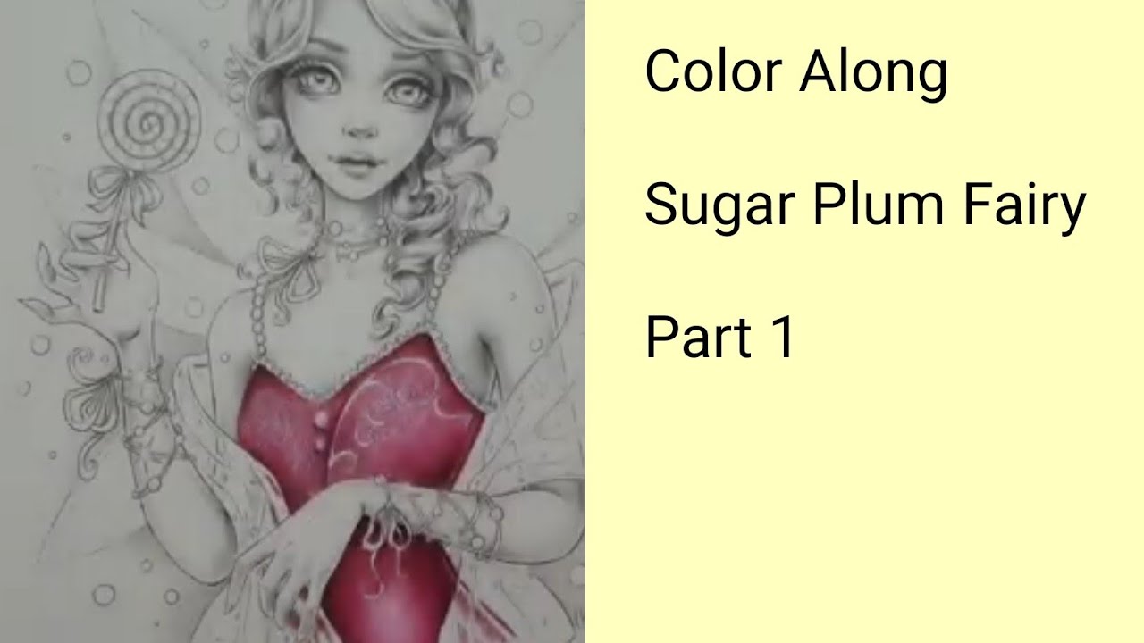 Color and chat with e the sugar plu fairy part how to color fabric in real tie color along