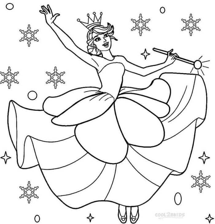 Beautiful nutcracker coloring pages