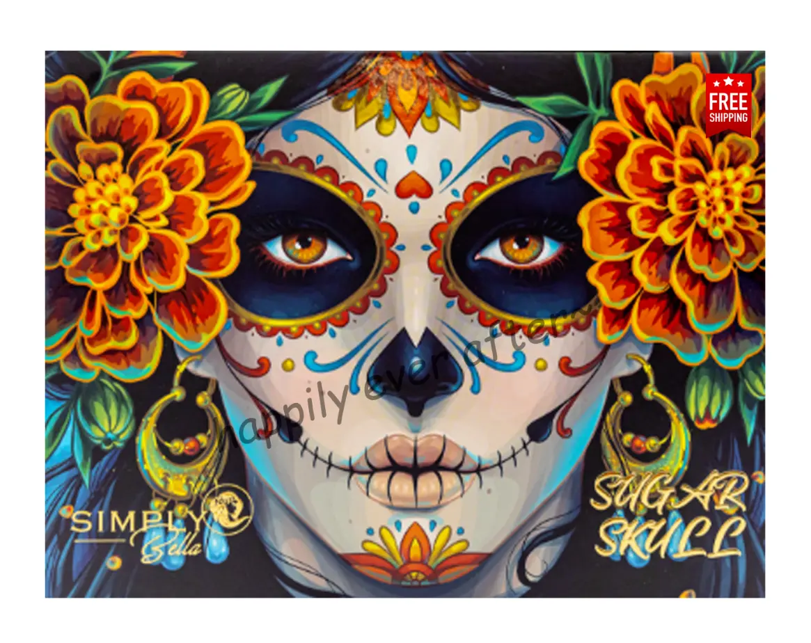 Simply bella sugar skull eyeshadow palette