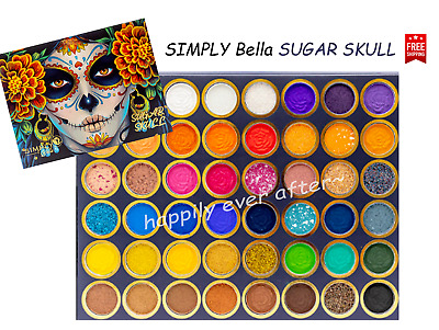 Simply bella sugar skull eyeshadow palette