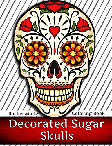 Derated sugar skulls loring book day of the dead skull designs relaxing skull patterns for halloween