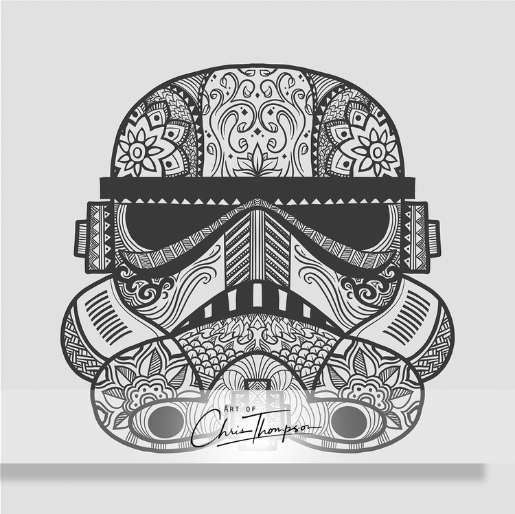 Stormtrooper fan art â art of chris thompson