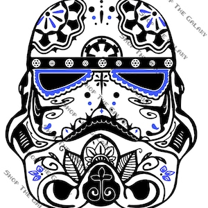 Sugar skull star war