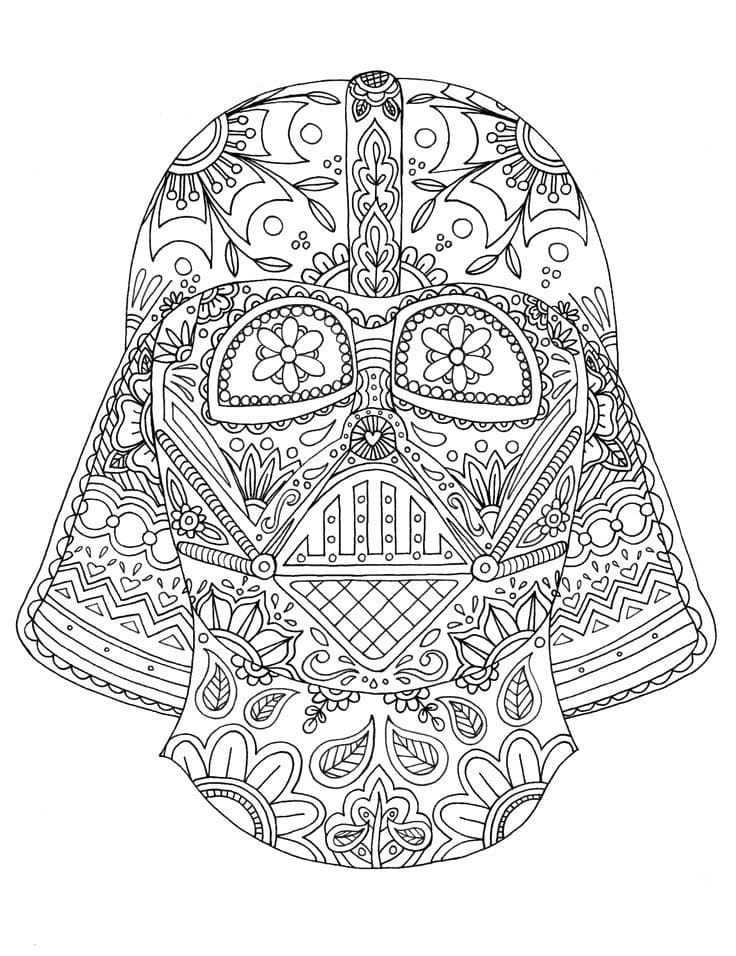 Darth vader coloring pages