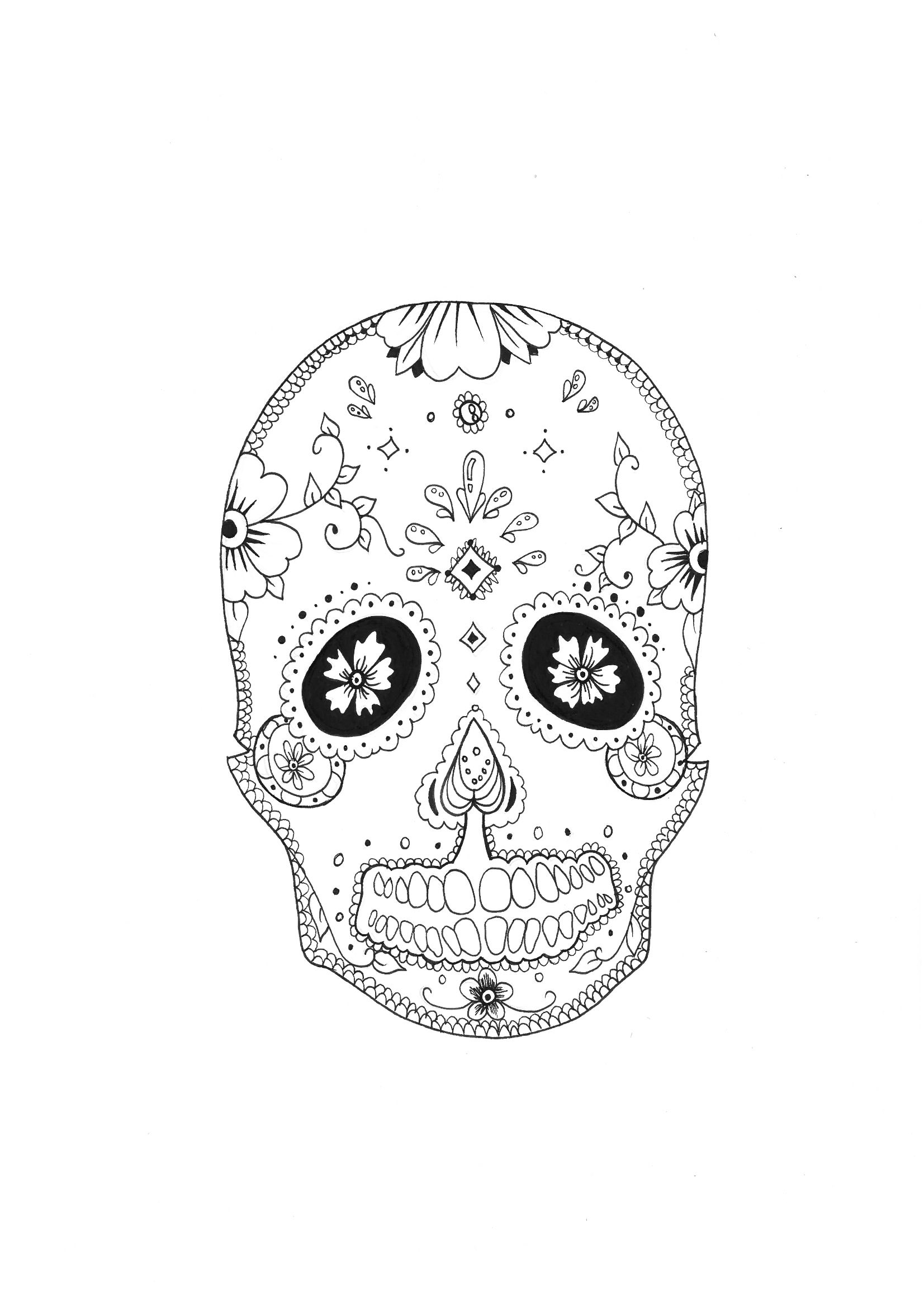 Skull details rachel