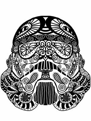 Starwars star wars coloring book mandala coloring pages skull coloring pages