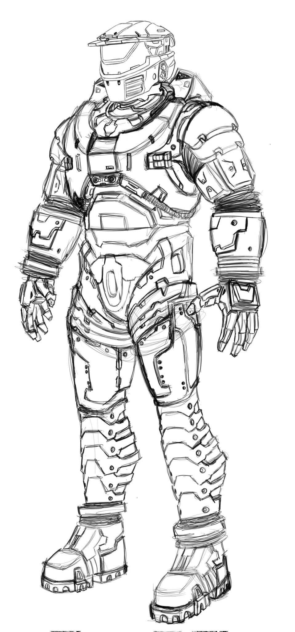 Zangh productions missions open on x techsuit design plete i based the chest of the suit from spartan griffin in infinite i also have the lower legs the shape of eddie smith