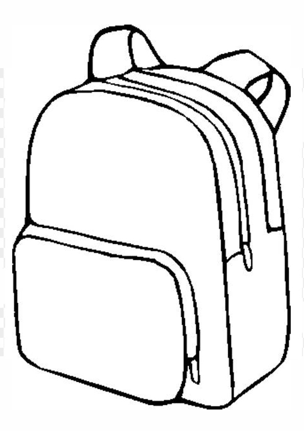 Coloring pages printable school bag coloring pages for kids