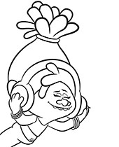 Trolls coloring pages to print