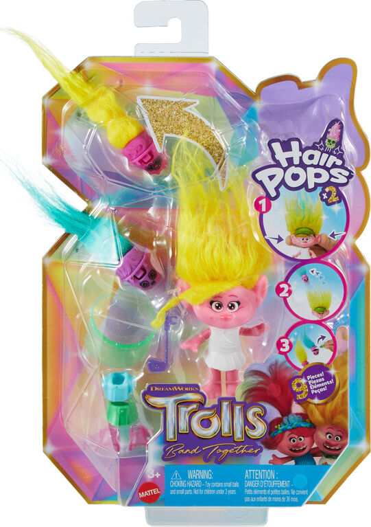 Dreamworks trolls band together hair pops viva small doll and accessories toys inspired by the movie toys r us nada