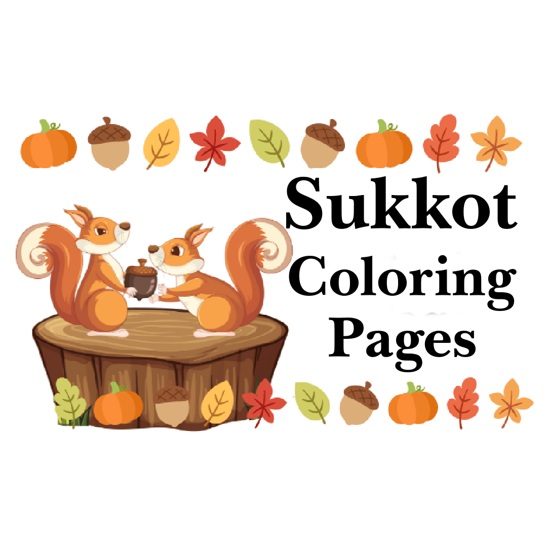 Sukkot coloring pages