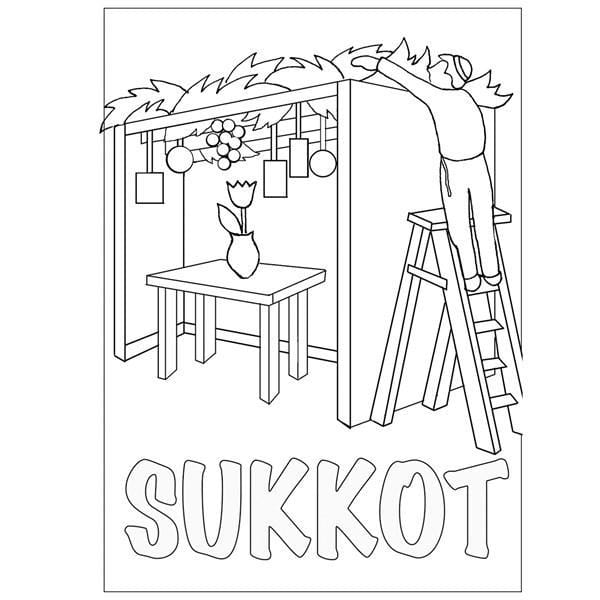 Sukkot sand art