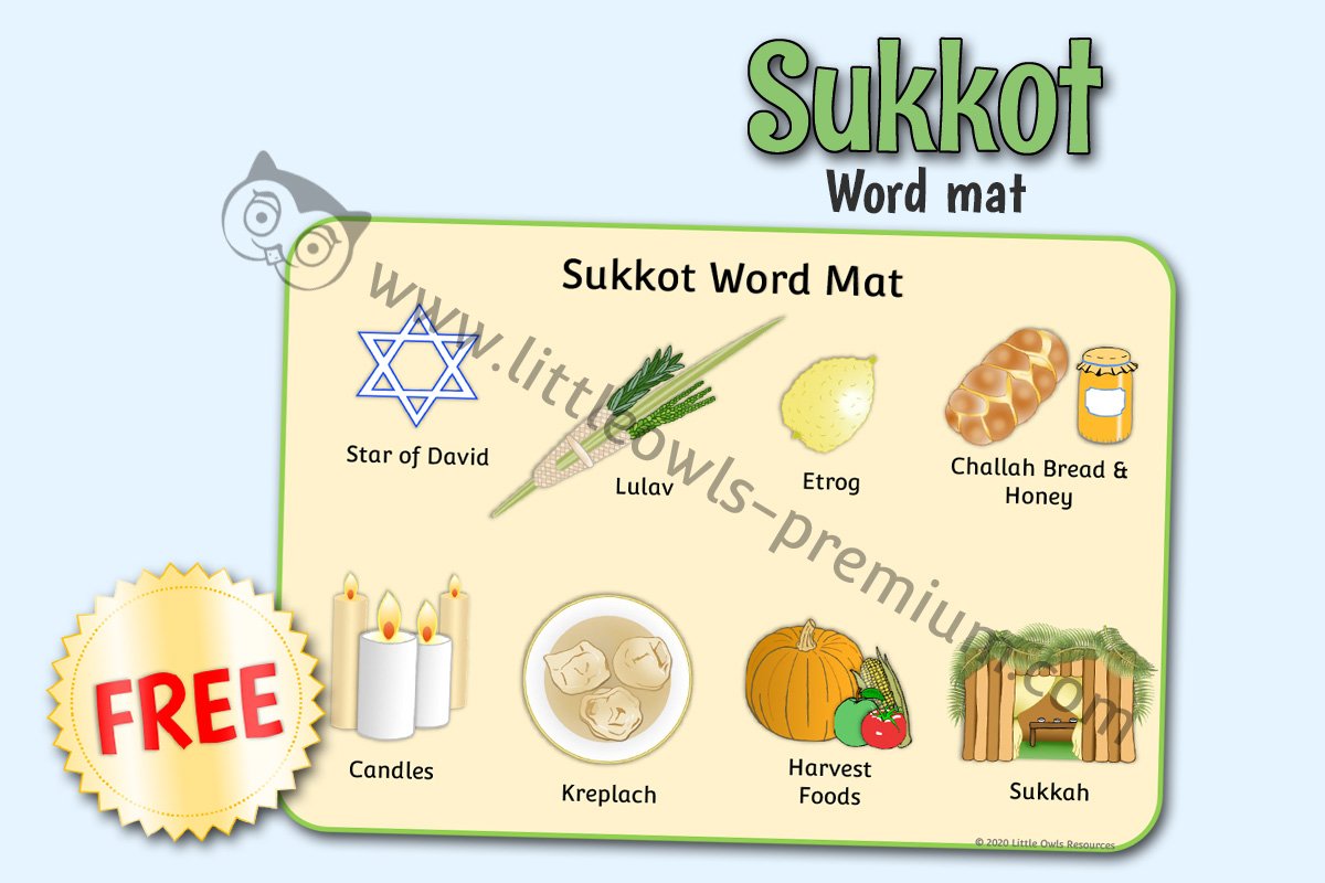 Free and premium sukkot early yearseyfspreschool editable printable resourcesactivitiesdisplaysgamescolouring â little owls resources