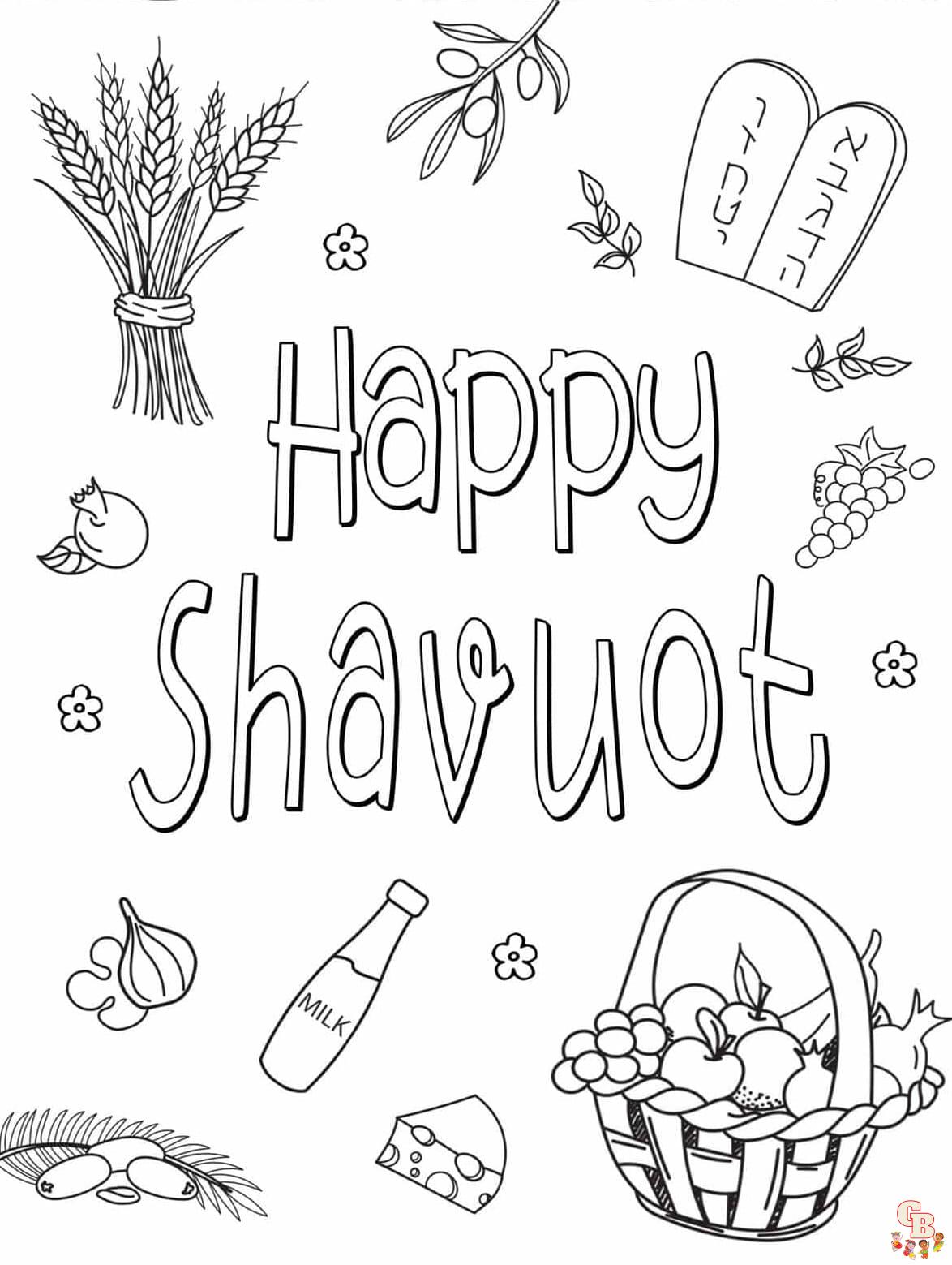 Printable sukkot coloring pages free for kids and adults