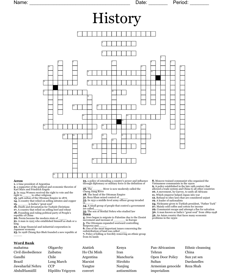 Similar to chapter crossword