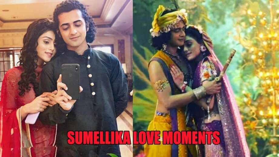 Photos sumellika love radhakrishn jodi mallika singh and sumedh mudgalkars rare on screen passionate romantic moments