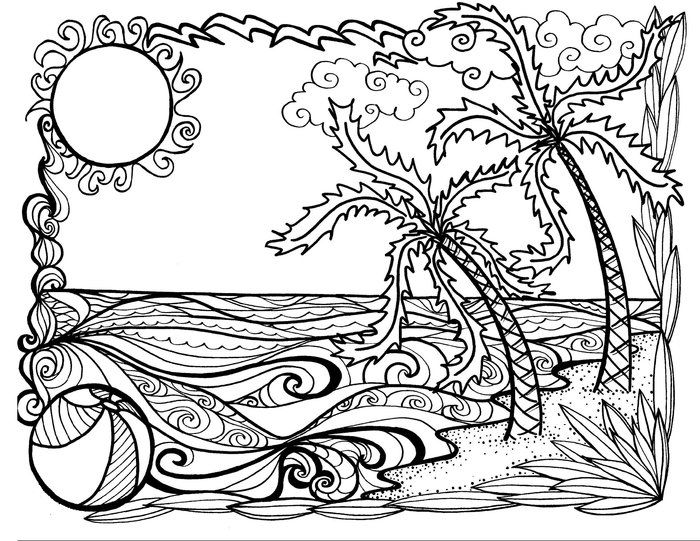 Coloring pages for adults summer summer coloring pages summer coloring sheets coloring pages