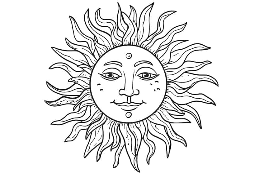 Summer coloring pages